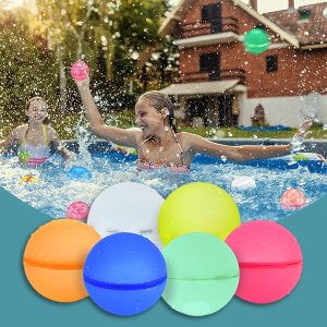 Herbruikbare zelfdichtende waterballonnen (4 stuks) | SPLASHERS