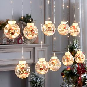 Glimmende kerstballen (3m) | XMASBALL