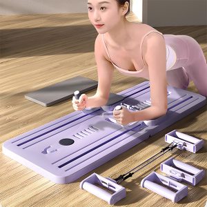 Opvouwbaar Pilates-board met weerstandsbanden en timer | PILARAFIT