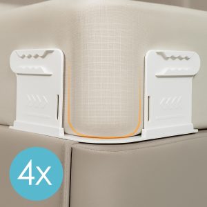 Lakenshouders die nooit wegglijden (4 stuks) | EVOHOLD