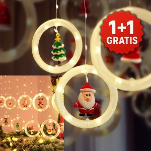 2x Kerst LED decoratie ringen | JOLLYRINGS