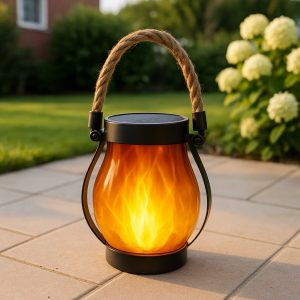 Zonlantaarns met dansend vlam-effect | FLAMLUX